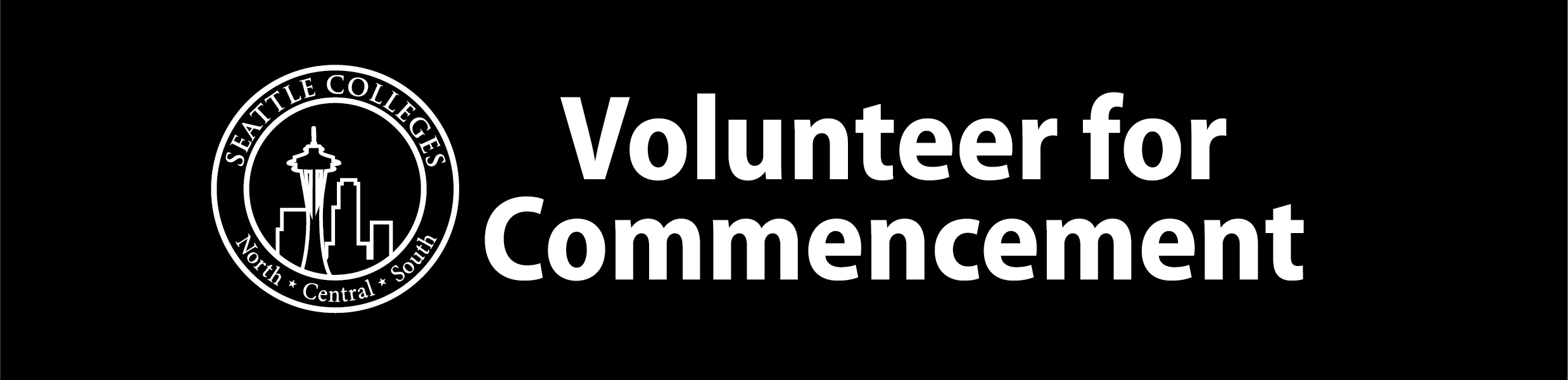 Volunteer for Commencement Banner